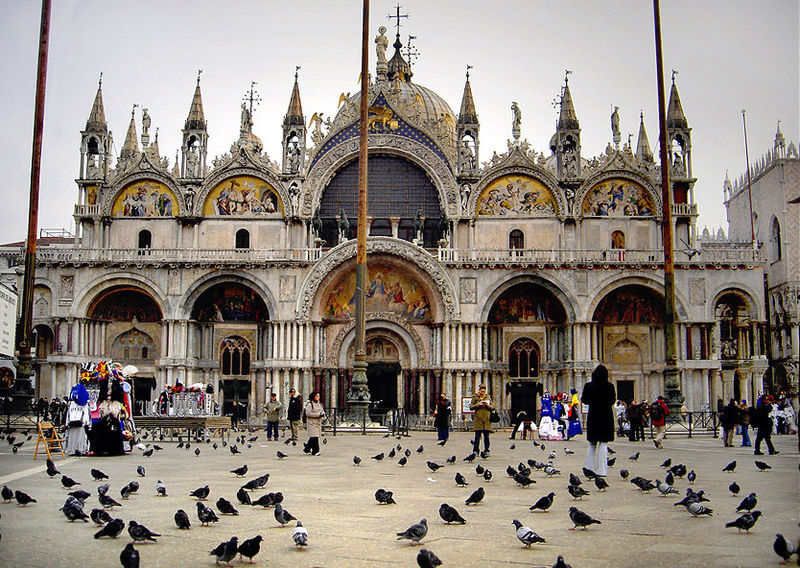 Mosaico raffigurante San Marco evangelista